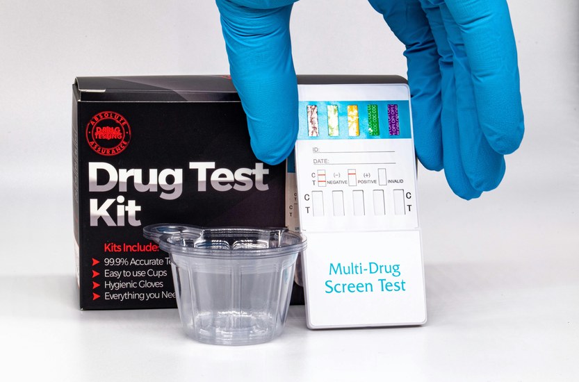Drug test kit and multi-screen test boxes for cannabis detox