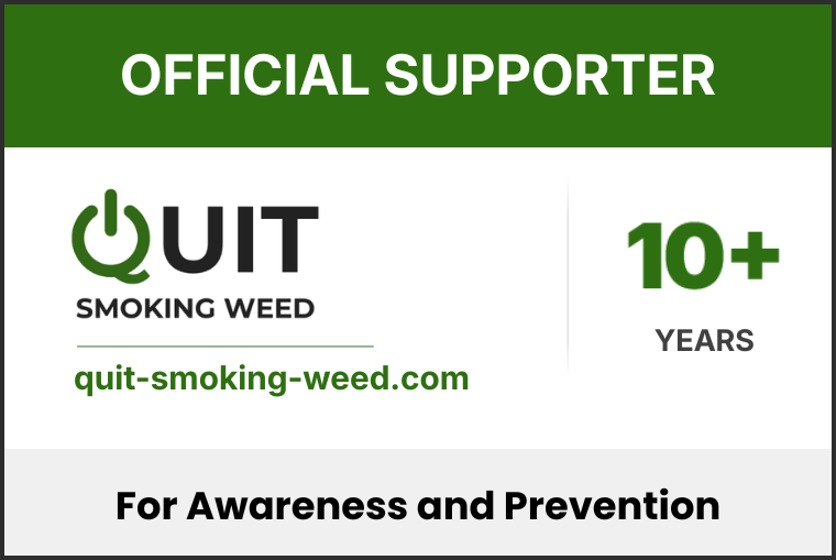 Official Supporter of quit-smoking-weed.com